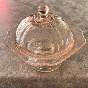 Indiana Glass Pink Candy Dish
